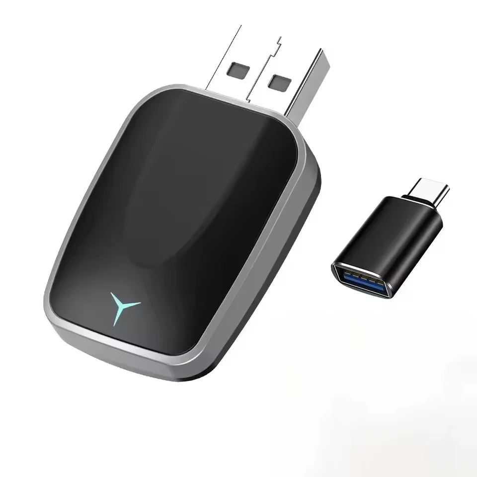 2in1 FLIXIVI Wireless CarPlay Android Auto Wireless Adapter Mini Box Plug and play Connect Universal for Nissan Wireless Adapter
